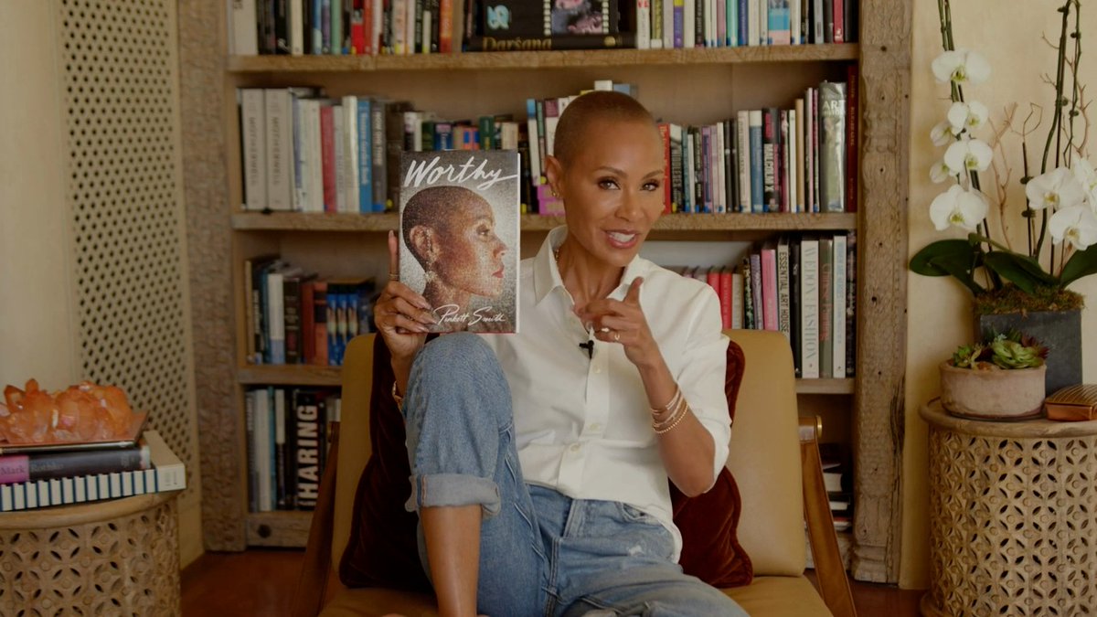 Pre-order a signed copy of Jada Pinkett Smith's new memoir, #Worthy, now on @talkshoplive. #WorthyWednesday #OurWorthyJourney