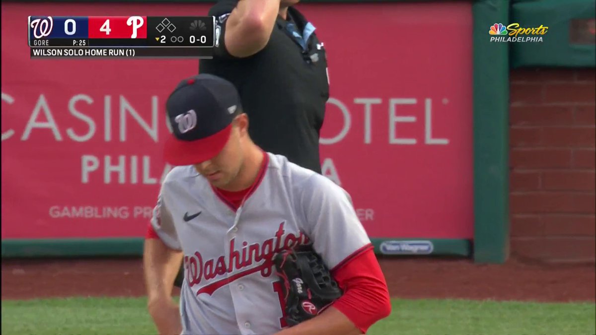 WHAT. A. MOMENT. Weston Wilson's first MLB at bat is a solo home run. Amazing. 😍