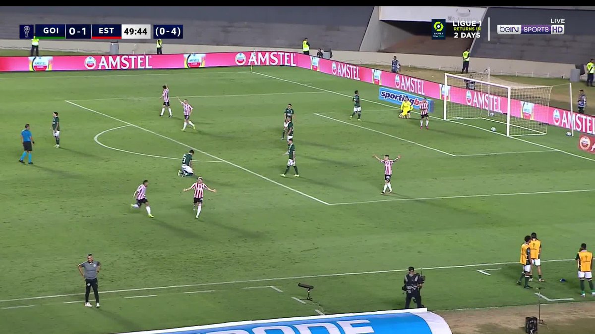 WHAT A STRIKE! 😱 Benjamín Rollheiser delivers an unstoppable shot! ⚽🔥 Catch 🇧🇷 Goiás 0-2 Agg (0-5) 🇦🇷 Estudiantes de La Plata LIVE now on beIN SPORTS 📺 #Sudamericana 🏆 #LaGranConquista