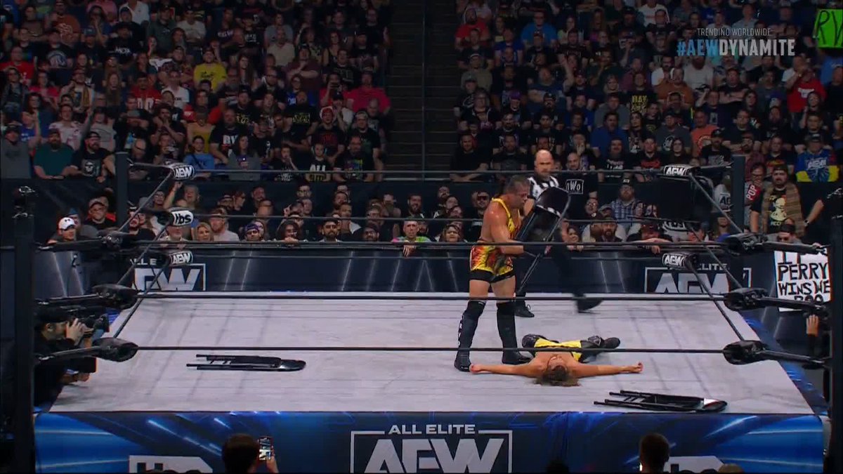 ROLLING THUNDER! Watch #AEWDynamite LIVE on TBS! #FTWChampionship Rob Van Dam | Jack Perry