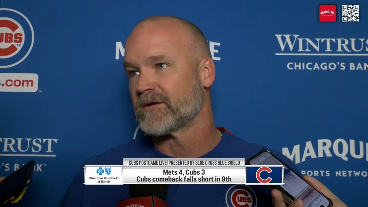David Ross on the 9th inning of tonight’s game.