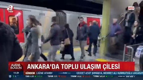 Arızalanan metrolar, geç gelen otobüsler, sonu görünmeyen kuyruklar ve balık istifi yolculuk Ankaralıları canından bezdirdi!