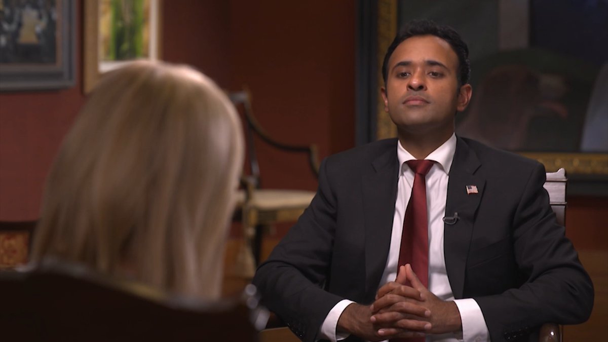 pretty sure vivek ramaswamy came out of the birth canal and taught his mother how to talk bc ive never seen a man speak this long without a single pause or stutter