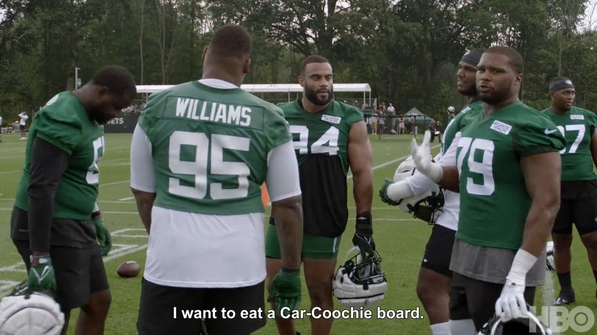 Wait for Tanzel Smart's pronunciation of charcuterie 😂 New York Jets #HardKnocks now streaming on Max
