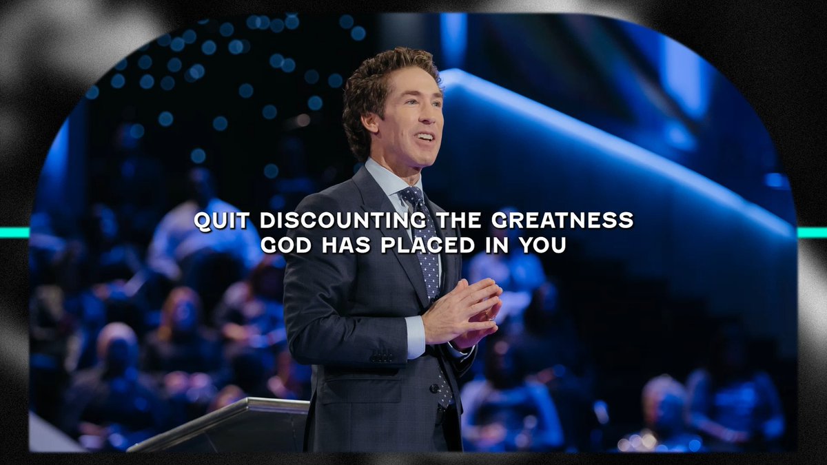 Quit looking at what you don’t have, what you can’t do, what you didn’t get. You have everything you need. Tune into Joel’s message today "You Are Enough"!
