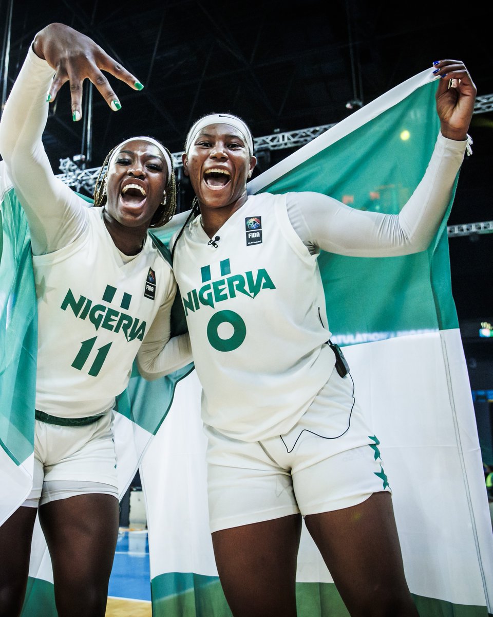 👉 Re-live the final moments of the #AfroBasketWomen finals with the first words of this year #Tissot MVP, 🇳🇬 DTigress Amy Okonkwo, OLY (OON)! 🎙