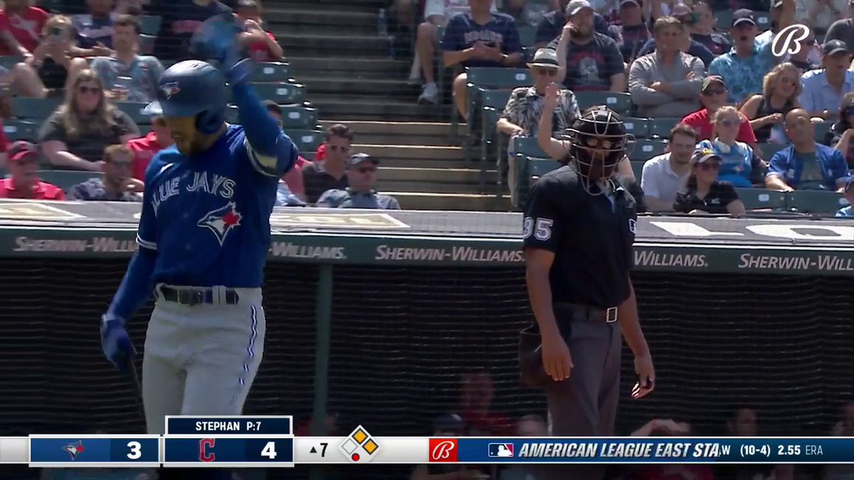 George Springer and Blue Jays skipper John Schneider have been tossed from this game.