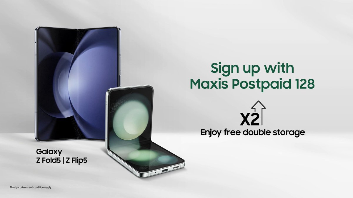 Unlock New Possibilities with Maxis! #GalaxyZFlip5 #GalaxyZFold5 #JoinTheFlipSide
