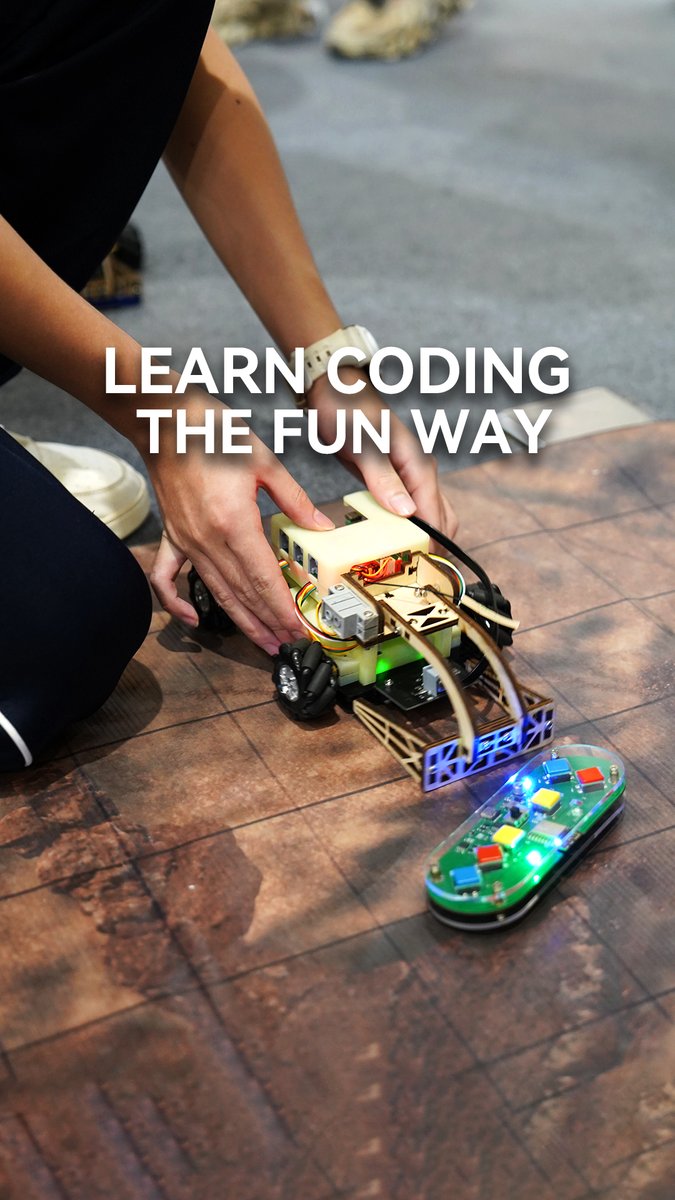 Learning coding can be fun! Which industries have you seen utilizing #5G remote-controlled trucks, and what skills do you envisage needing for the digital era? #Huawei #BetterTogether #HDC2023 #HDCTogether2023