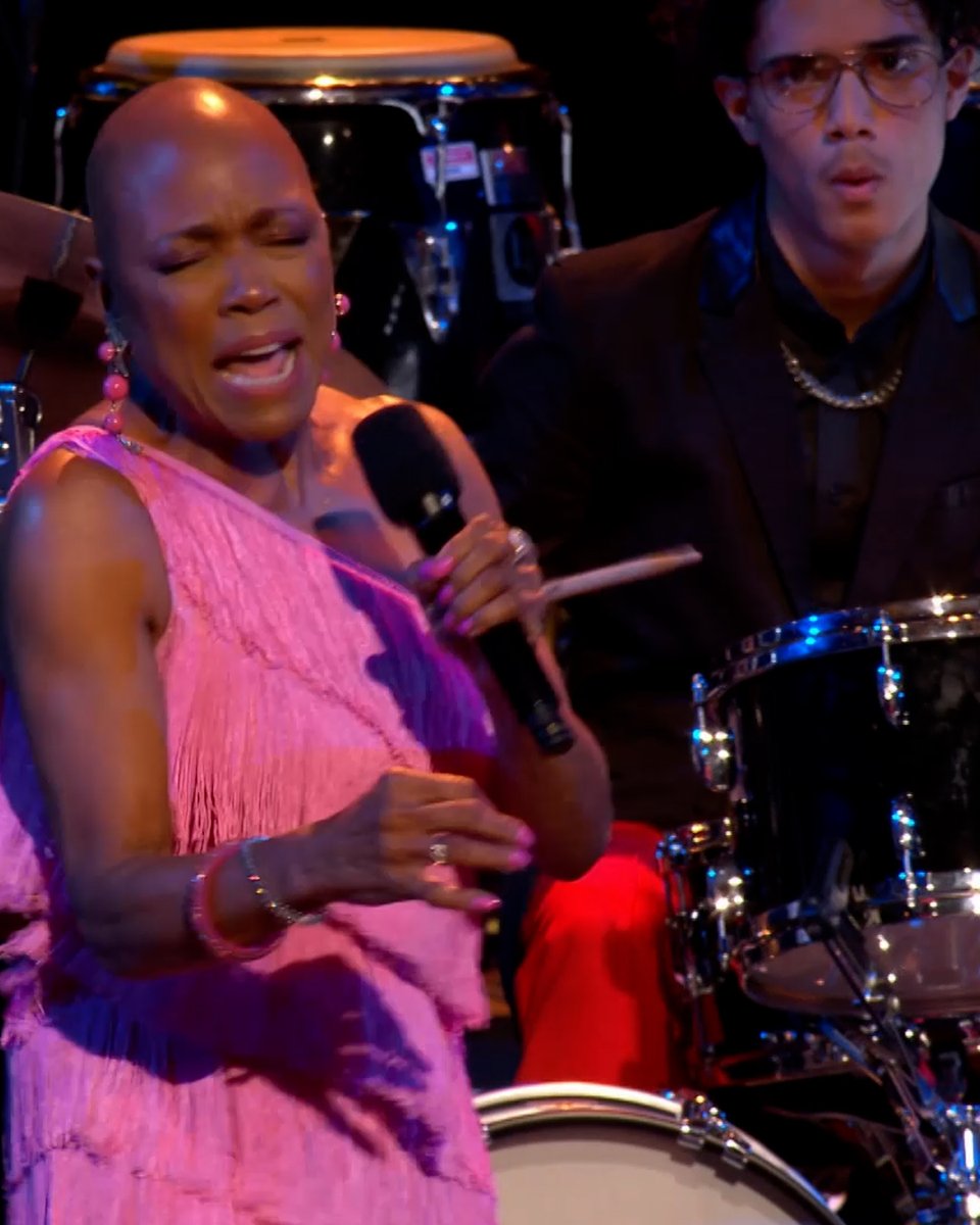Enjoy jazz magic at #BBCProms Royal Albert Hall! 🎷Here’s Cotton Tail with Grammy Award-winning legend Dee Dee Bridgewater Dee Dee Bridgewater and Carnegie Hall’s National Youth Jazz Orchestra. 📺 Watch Jazz Greats at the Proms, hosted by Clive Myrie, on BBC iPlayer.