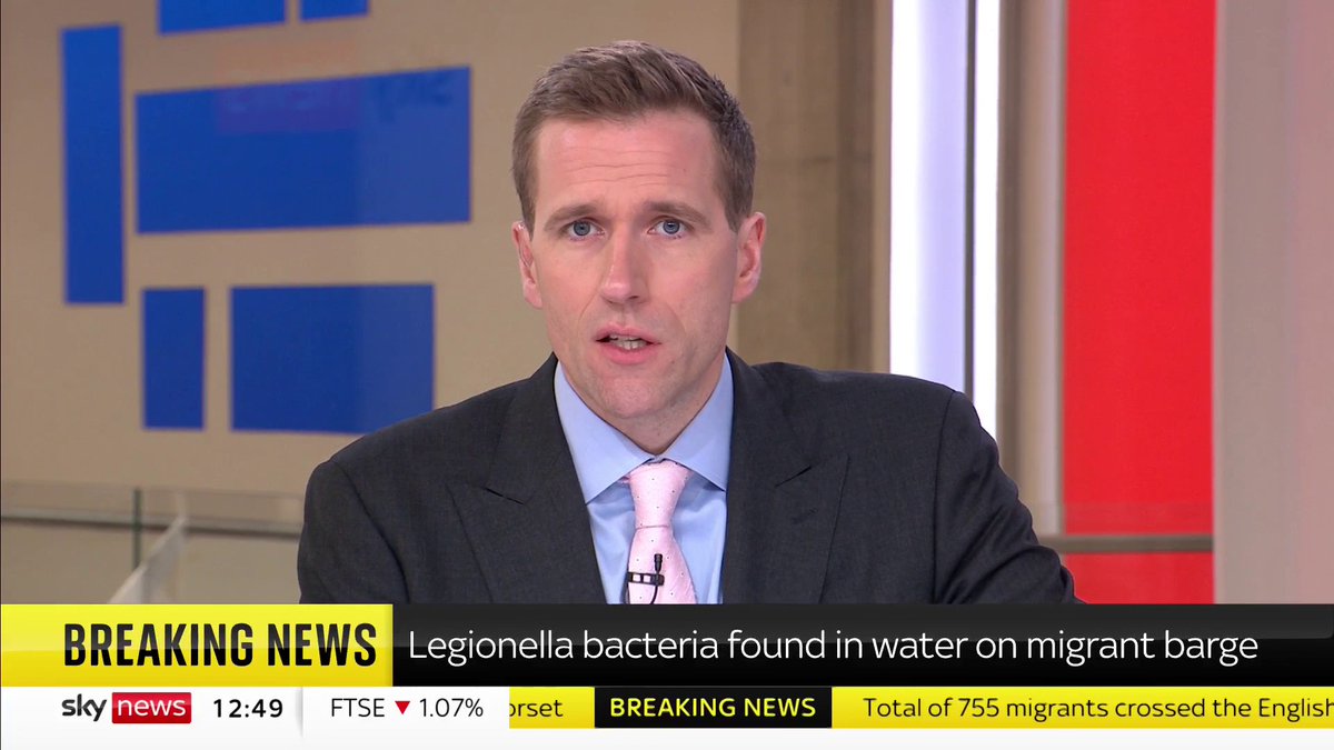 BREAKING: Asylum seekers to be moved off Bibby Stockholm barge after Legionella bacteria found More on the story 👉 📺 Sky 501, Virgin 602, Freeview 233 and YouTube