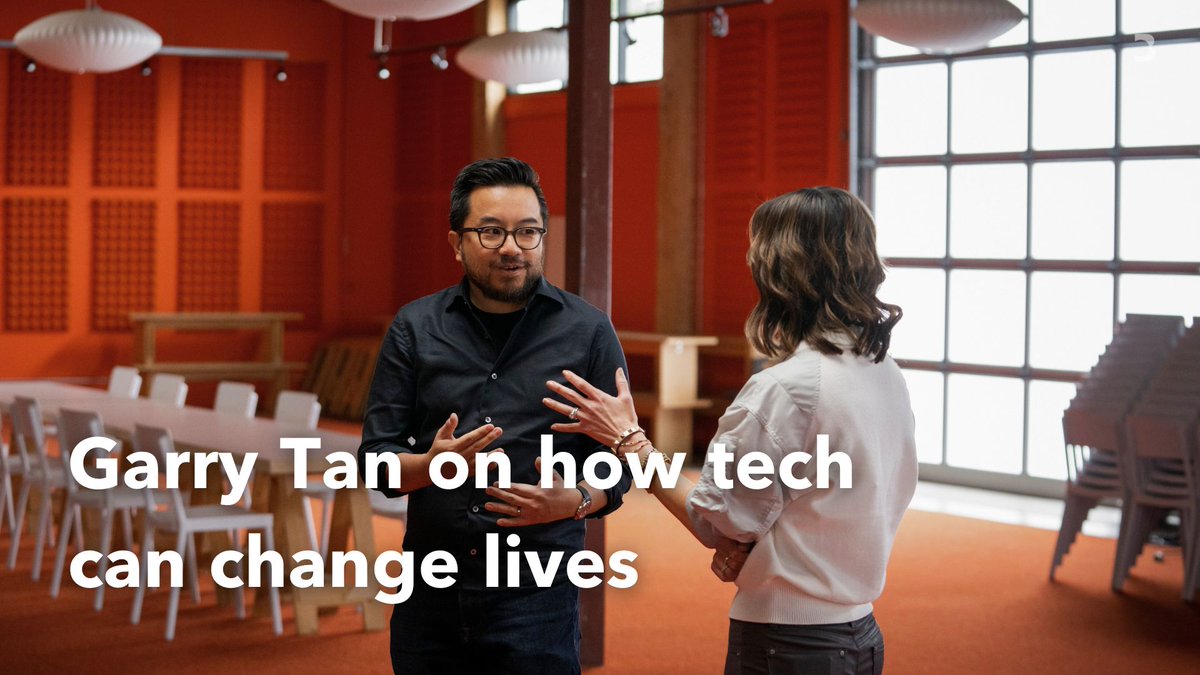 "I realized tech is this thing that can bring people out of whatever situation they're in and often into prosperity. And that's what I want for everyone." Y Combinator’s Garry Tan tells Emily Chang how tech changed his family's life. Watch here:
