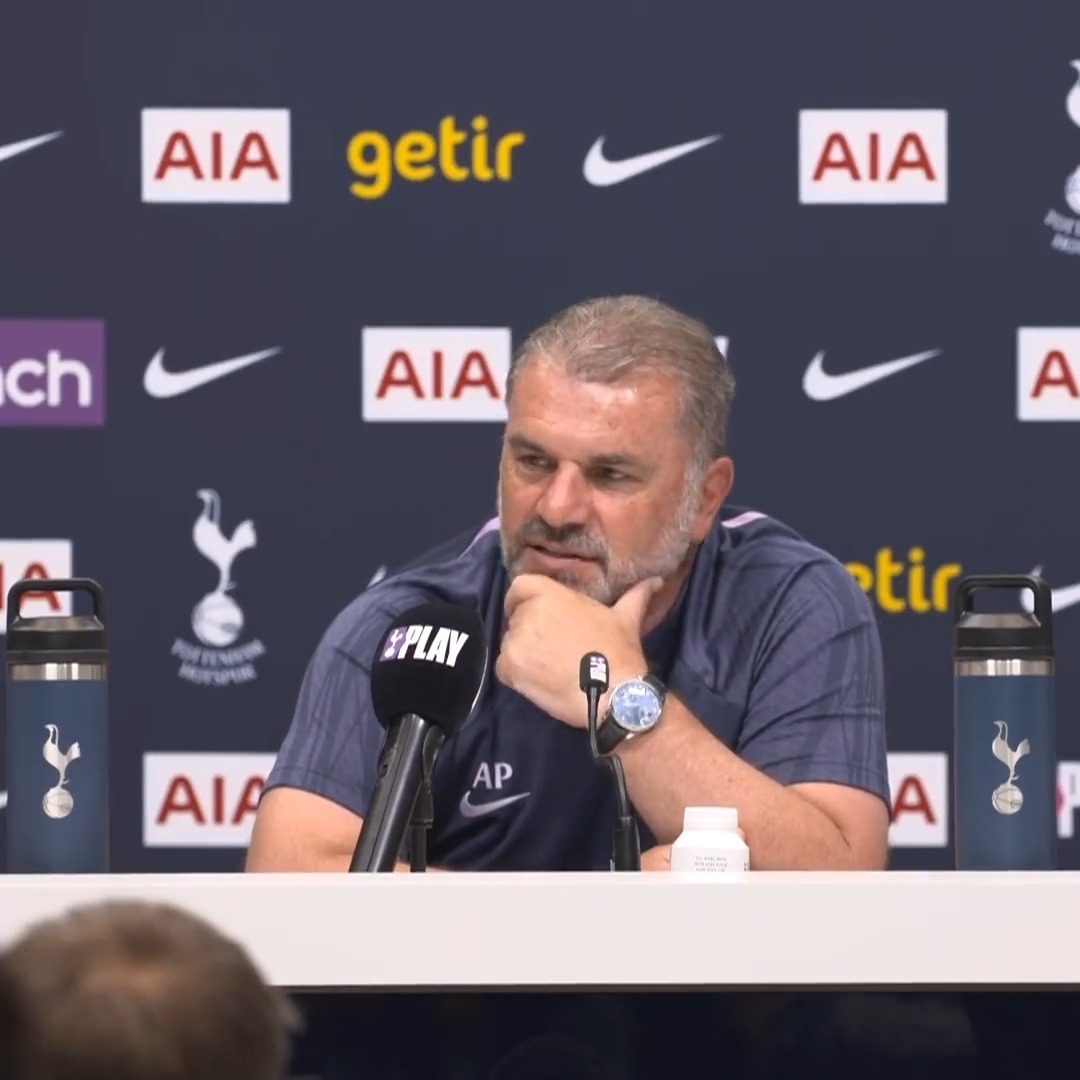 🎙 “We’ve got to prove to them [the fans] that there’s something to get behind. Sunday is an opportunity for us to begin to do that…” Ange speaks ahead of our season opener against Brentford ⤵️