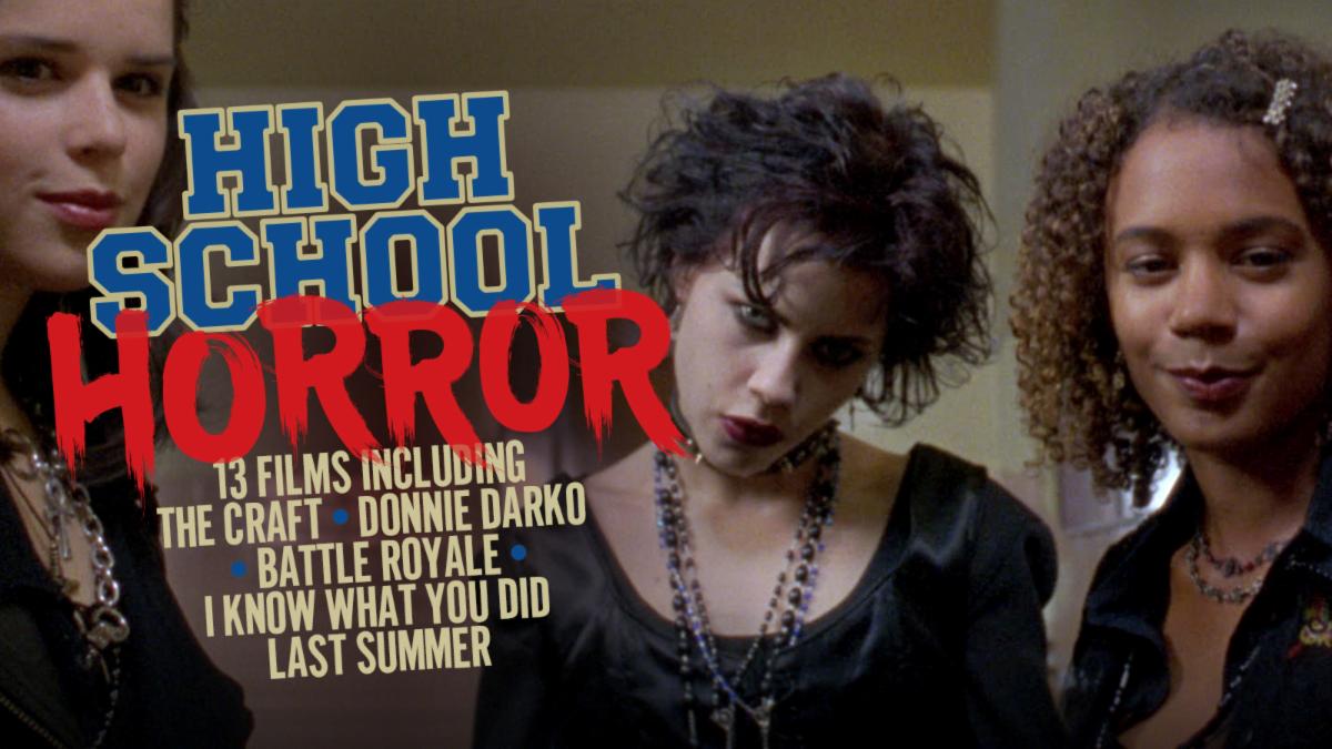 ✨MARK YOUR CALENDARS✨ Starting in September, HIGH SCHOOL HORROR is coming to Criterion Channel—featuring VHS-era exploitation shockers, '90s teen-movie touchstones, &amp; cult favorites. DONNIE DARKO SLUMBER PARTY MASSACRE THE CRAFT SUSPIRIA I KNOW WHAT YOU DID LAST SUMMER &amp; more!