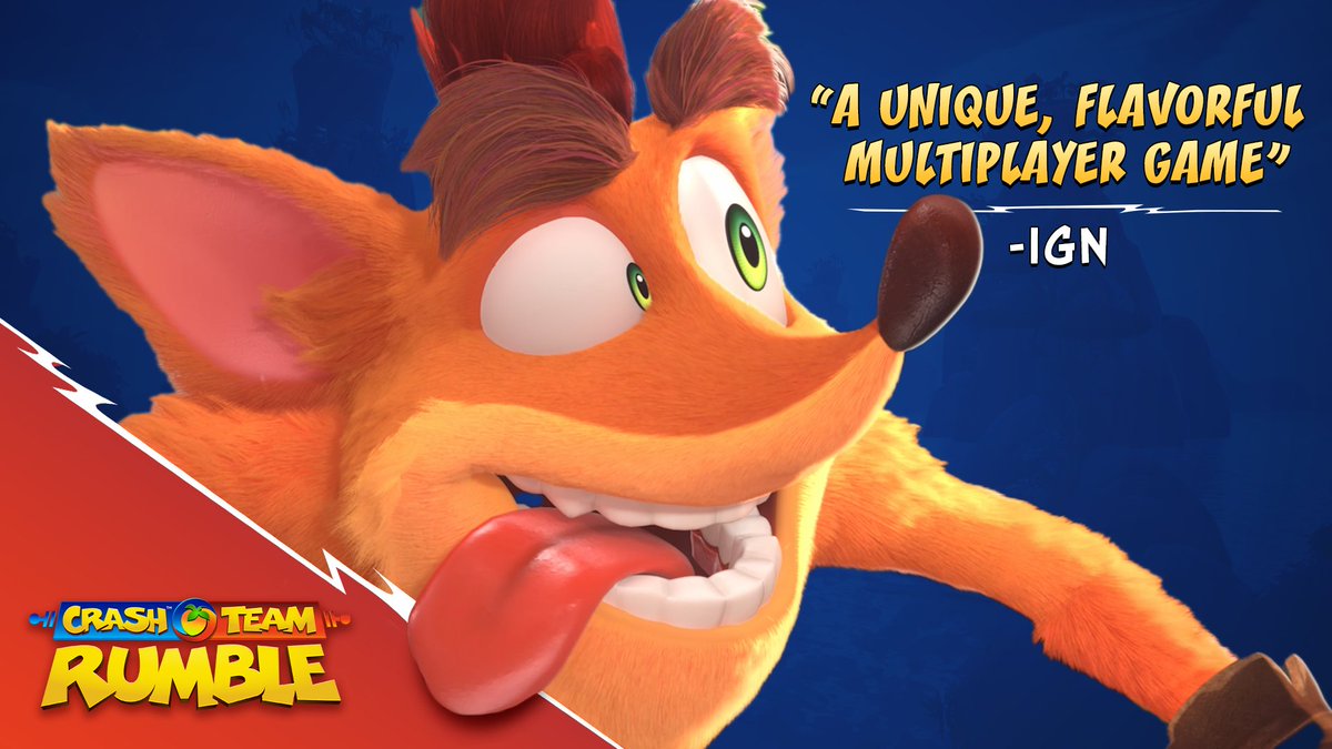Don't miss out on all the fun, frenzied chaos of #CrashTeamRumble. Play the Free Trial, August 11-14!