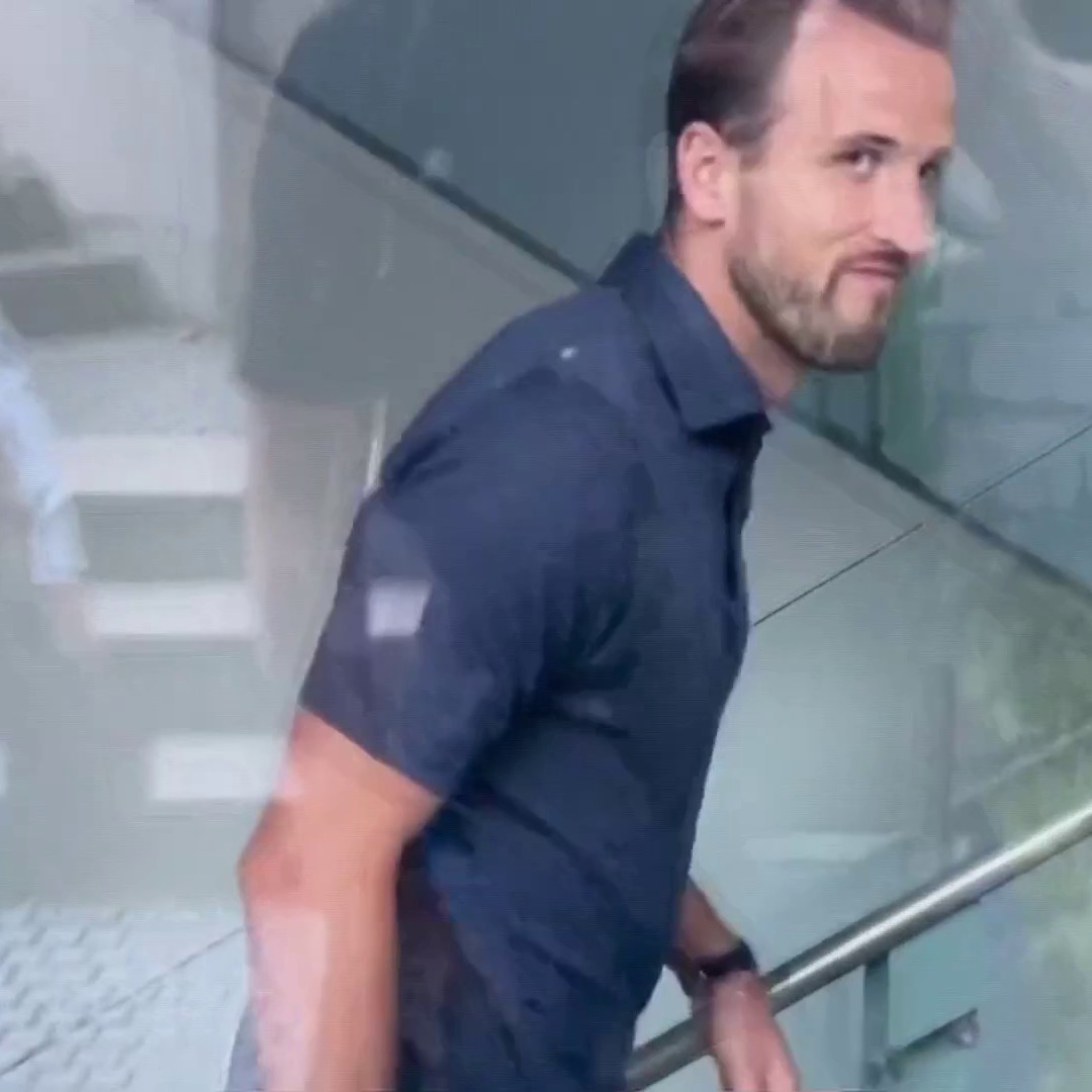 Harry Kane has arrived at a hospital in Munich for the first part of his medical 🇩🇪