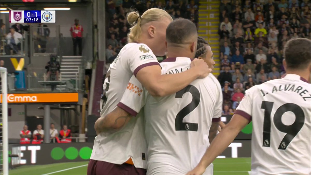 3 MINUTES IN...HAALAND SCORES! 🤯 That didn't take long...