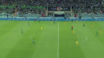 Édouard Mendy on his Al-Ahli debut 😬 (via دوري روشن السعودي)