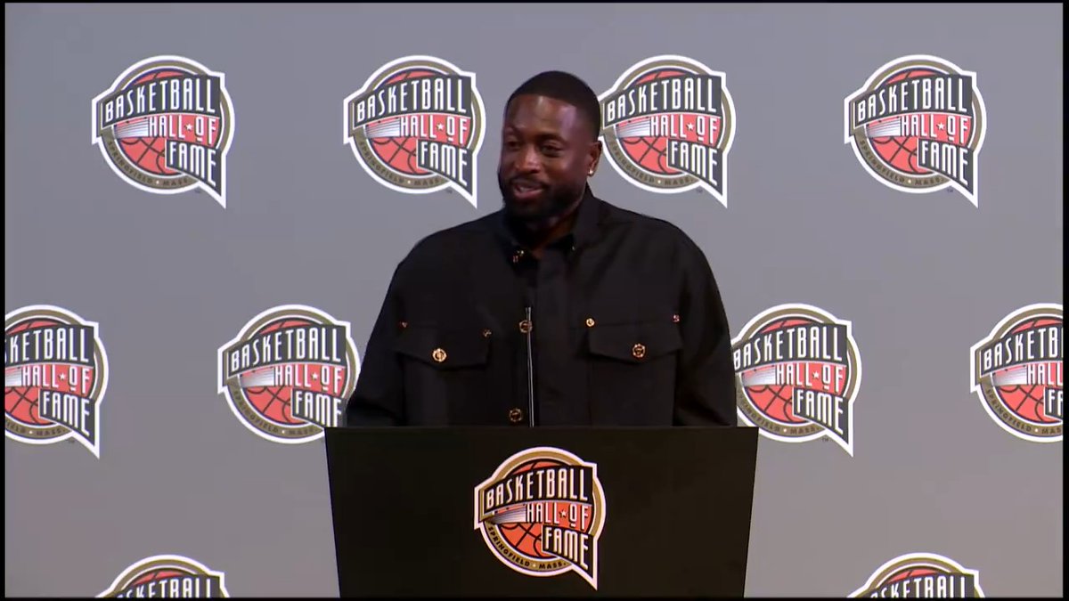 Full video of Dwyane's Hall of Fame press conference #WadeHOF