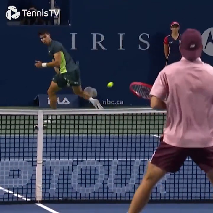 OH MY CARLITOS 😤 National Bank Open | #NBO23 | Carlos Alcaraz