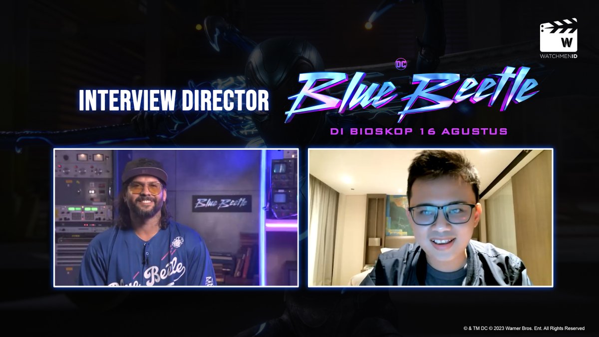 Mendapat kesempatan untuk tanya-tanya ke Director-nya #BlueBeetle , Angel Manuel Soto. Ga berasa karena banyak banget sebenernya yang kepengen ditanyain Seru dan seneng banget bisa dapet kesempatan ini, thank you Warner Bros. Indonesia