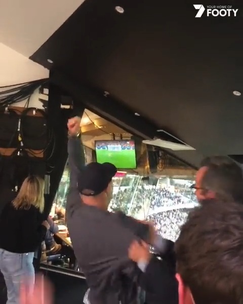THAT moment in the 7AFL commentary box! #TilitsDone