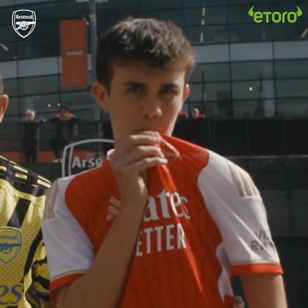 #ad 🔊 Time to bring the noise, Gooners. 🤝 eToro