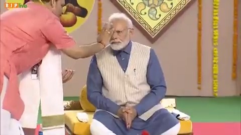 प्रधानमंत्री श्री Narendra Modi ने मध्य प्रदेश के सागर में संत शिरोमणि रविदास जी के भव्य मंदिर एवं स्मारक के निर्माण कार्य का भूमिपूजन किया।