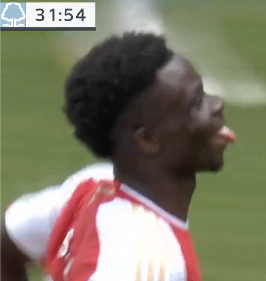 New season, same Bukayo Saka ☄️ (via NBC Sports Soccer)