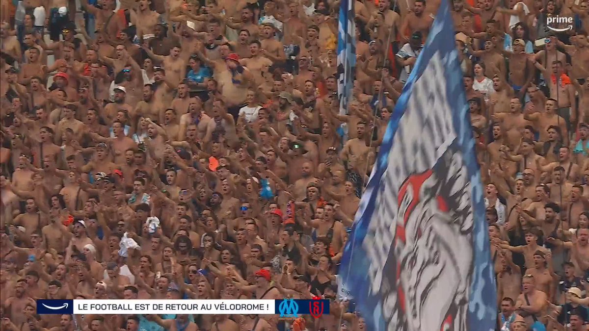 L'ambiance au Vรฉlodrome cet aprรจs-midi ๐๐ ๐ฅ Prime Video Sport France