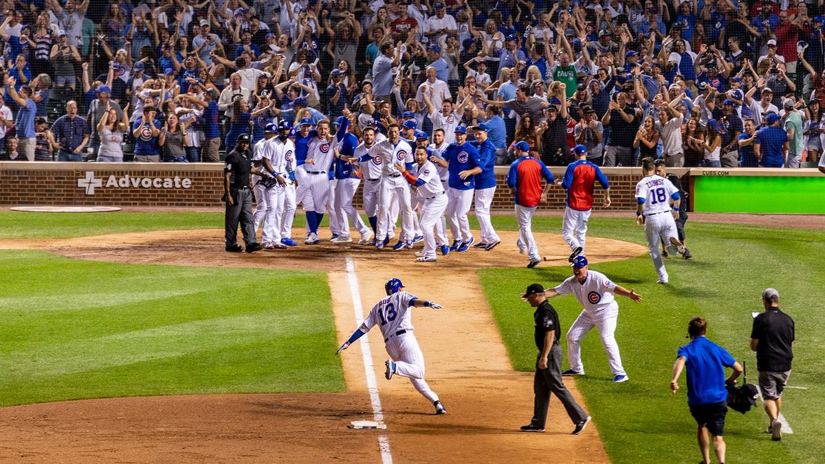 5 years ago today, the Cubs were down to their last strike until David Bote hit a walk-off grand slam 🤯