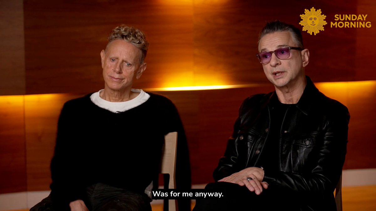 English electronic group Depeche Mode's Gahan and Gore talk with Luke Burbank about their success, their addictions, losing their bandmate, Andy Fletcher, and why they credit music with saving their lives.