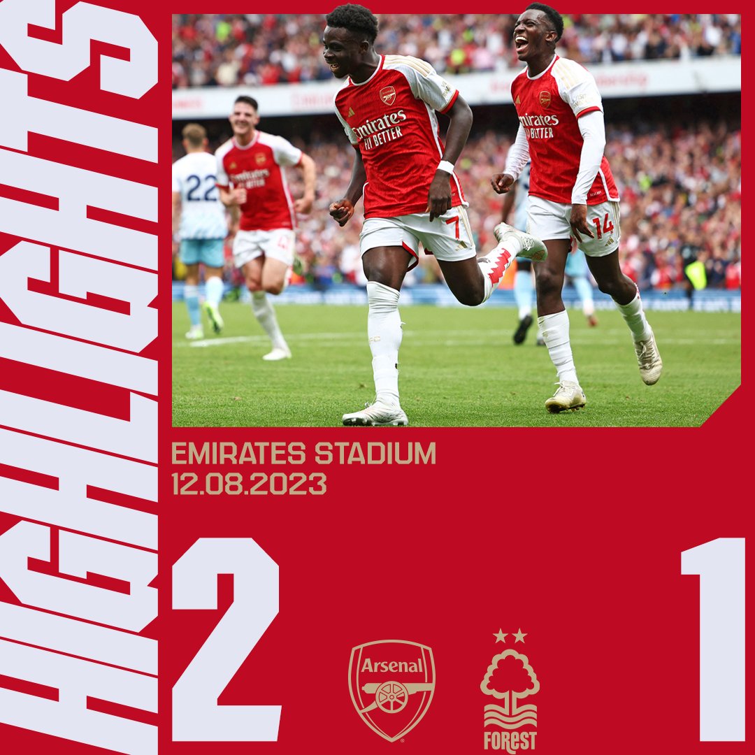 No place like home ❤️ Check out the highlights from our opening-day win against Nottingham Forest 👇