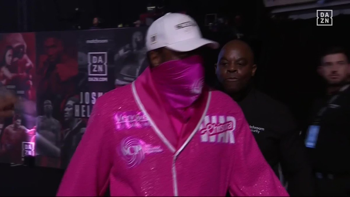 A Derek Chisora 🥊 ringwalk at the O2, iconic 🤩 #JoshuaHelenius