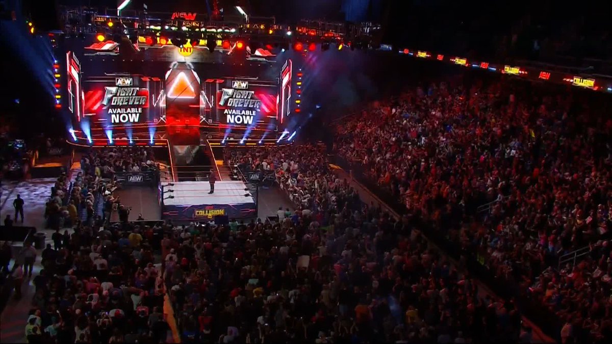 After his vicious attack on Ricky “The Dragon” Steamboat, ‘“Absolute” Ricky Starks is kicking off Saturday Night #AEWCollision LIVE on TNT! Ricky Saints