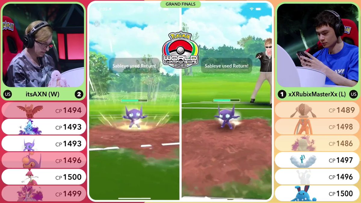 ItsAXN is your 2023 #PokemonGO World Champion! 👑 Congratulations to AXN on an incredible performance throughout the entire season, completing his Championship resume as a Regional, International, and now World Champion! #PokemonWorlds #PokemonGOWorlds2023