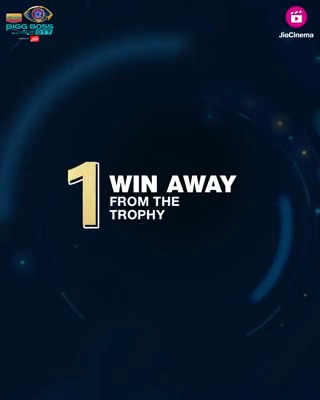 The day everyone has been waiting for! #BBOTT2 Finale is just 1 day away😍 Watch #BiggBossOTT2 Finale tomorrow. Streaming free on #JioCinema. #BBOTT2onJioCinema @beingsalmankhan Manisha Rani #BebikaDhurve Jiya Shankar Pooja Bhatt Abhishek Malhan Elvish Yadav