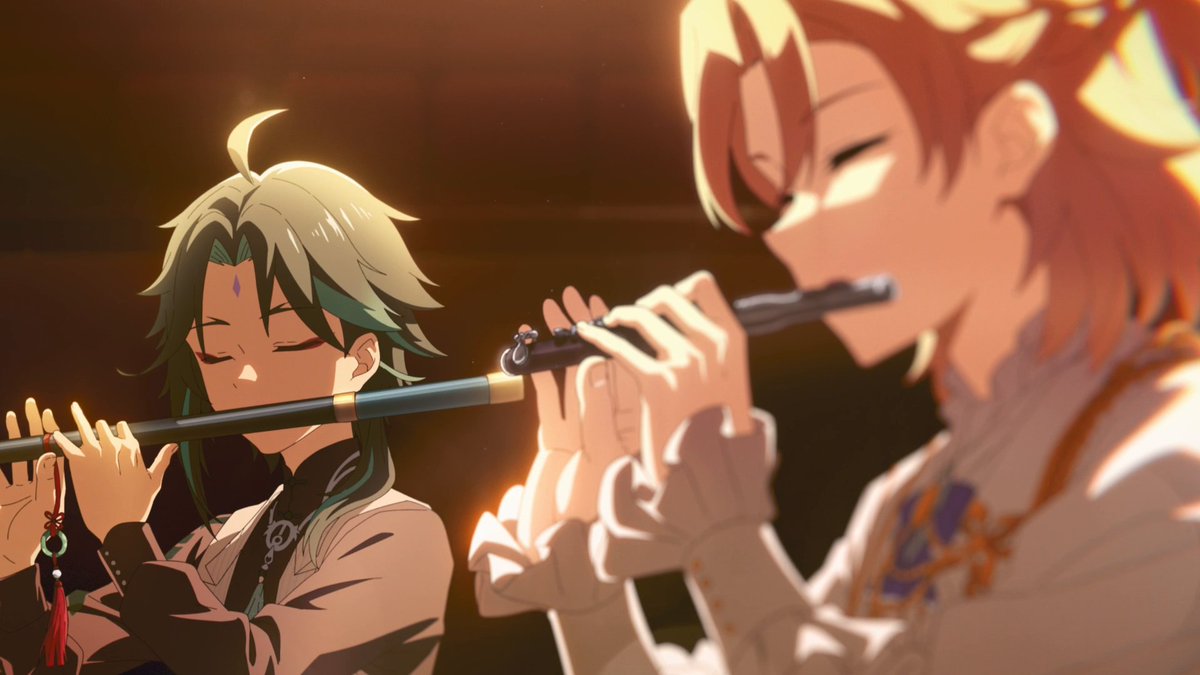 Neither dwell on your regrets, nor fret over what the future holds. This melody has witnessed all seasons and climes, settling at last like morning dew in a dream. Melodies of an Endless Journey will soon resound anew... #GenshinImpact