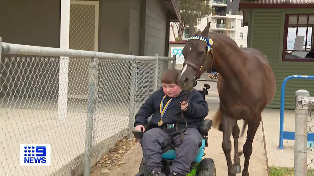 11-year-old Brodie and his horse, Promise, are the unlikely Blacktown duo going viral online. The pair are inseparable, and today, they cleaned up at a local horse show. Alexander Heinke #9News