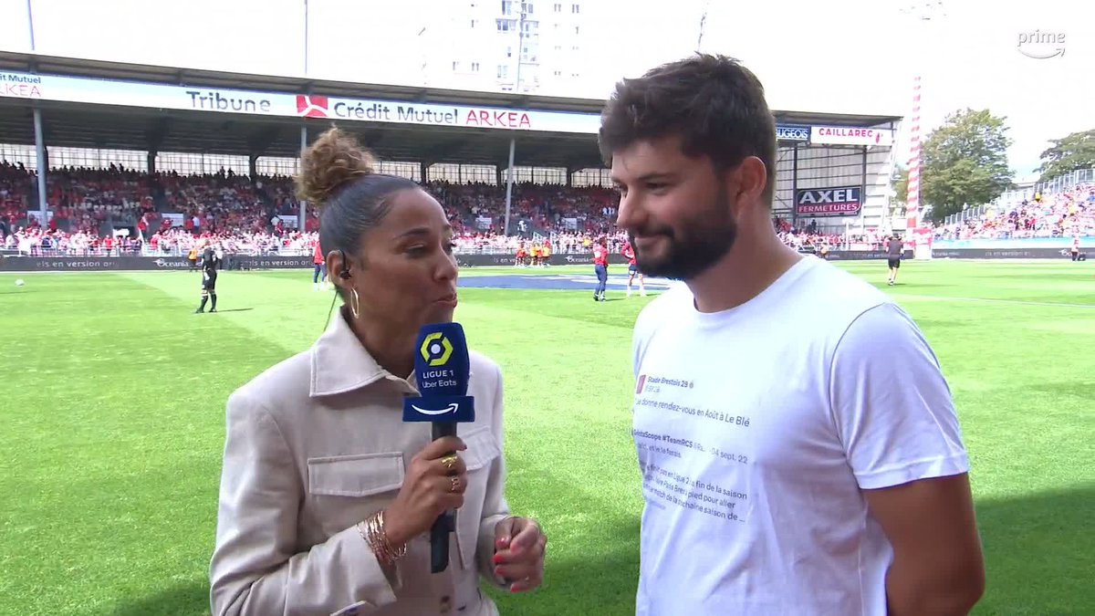 👨🦯 Un Strasbourgeois a fait le déplacement Paris-Brest à pied pour voir le match du jour ! Bilan : Plus de 560 km ! SCOPE #LARANDOSCOPE n'aurait jamais dû parier sur la descente du Stade Brestois 29 🤣 #SB29RCL