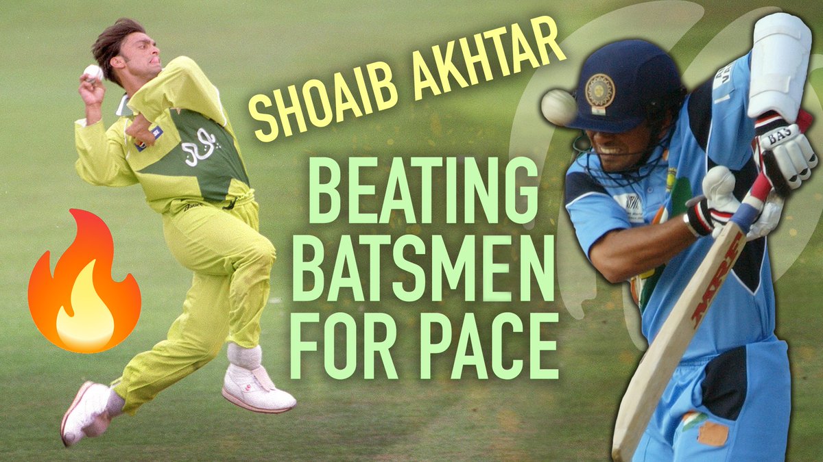 Enjoy Shoaib Akhtar going at full speed ⚡️ (via ICC)