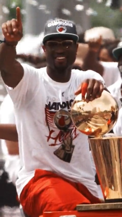 The greatest player in franchise history. Hall of Famer DWade.