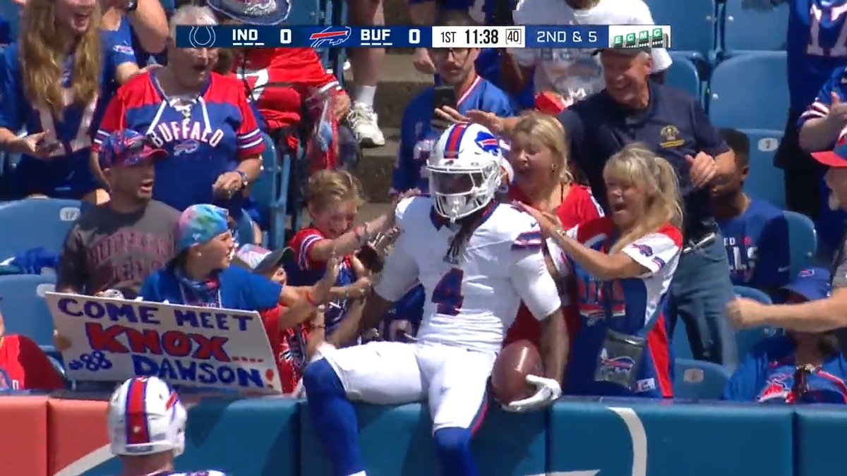 Preseason dub. 🥳 #INDvsBUF | #BillsMafia