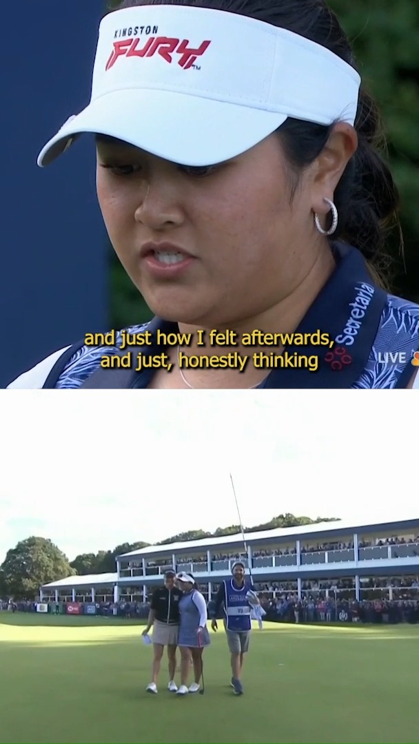 Lilia Vu on winning the AIG Women’s Open to become a two-time major champion. 🏆🏆