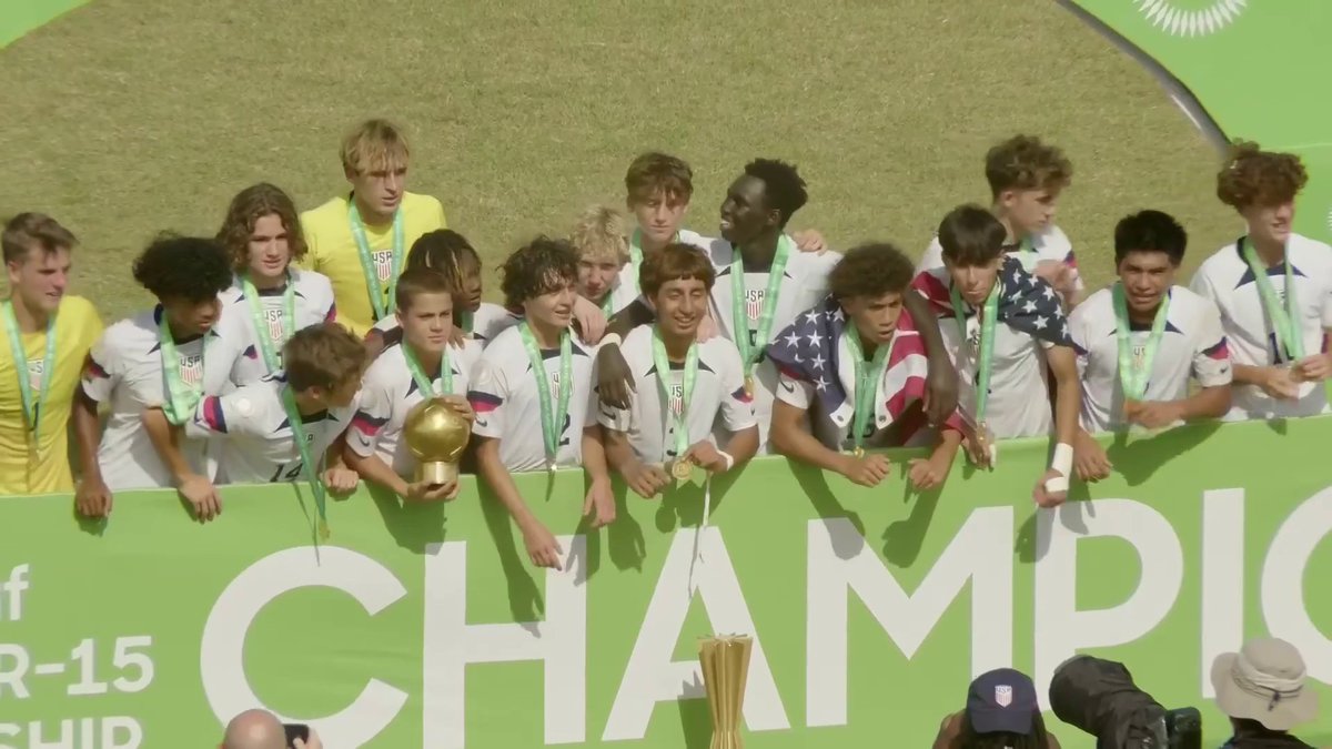 ⚽ The United States are the 2023 #BU15 Champions! 🇺🇸 🎉 Congratulations!
