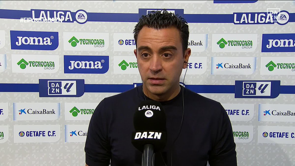 🗣️ Xavi Hernández, sobre los descuentos "Esto es otra vergüenza para mí. Tiempo efectivo y se acaba con esto. Estamos haciendo el ridículo" #ElPostDeDAZN ⚽