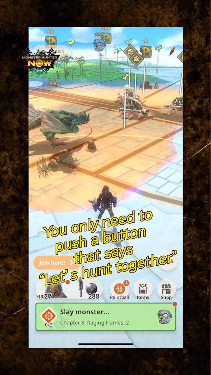 Hunt together in Monster Hunter Now 👭👬 Team up with friends to take down monsters! Head here for the full story: ➡ Pre-register here👇 #MHNow #MHNowShowcase