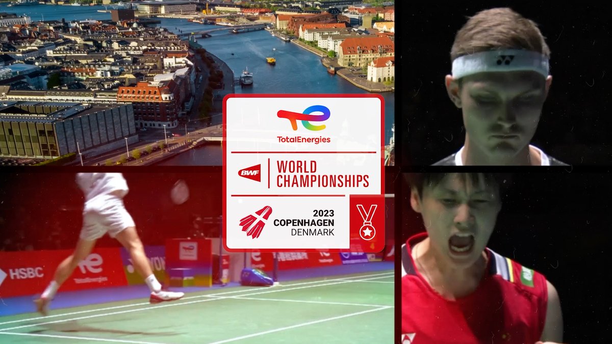 A week from today! 🤗😍 How excited are you for the #Copenhagen2023 #BWFWorldChampionships? #TotalEnergiesBadminton