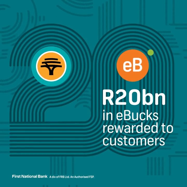 Have you heard about our new milestone? 🤩 We have rewarded our customers with R20bn in eBucks since we started the program! Customers use eBucks to fill up cars, take trips & buy groceries 🫶 𝗥𝗘𝗣𝗟𝗬 to this Tweet with #LoveFNB how you’ve used eBucks & let’s celebrate! 🙌