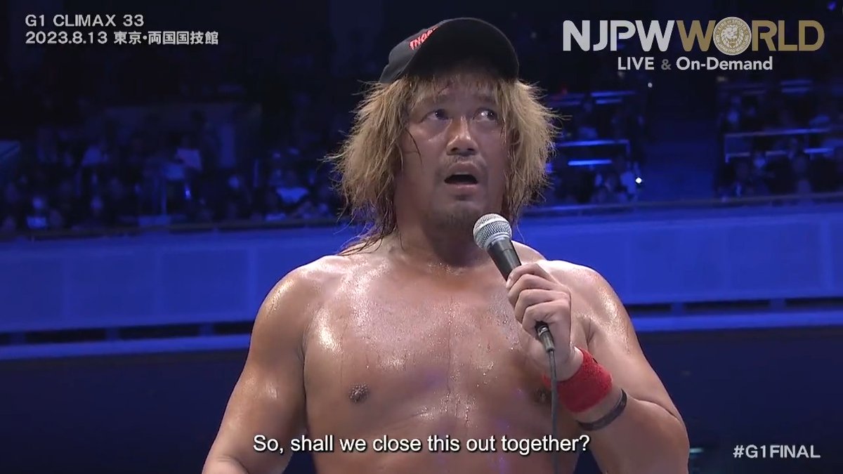 .内藤哲也 Tetsuya Naito #LIJ G1 CLIMAX 33 FINAL (August 13th, 2023) Backstage comments! Watch FREE|無料公開中 ⇒ 8/13(日) G1 CLIMAX 33 優勝決定戦 のBSコメントを #新日本プロレスワールド で無料公開中! #G1CLIMAX33 #G1FINAL #NJPW #njpwworld